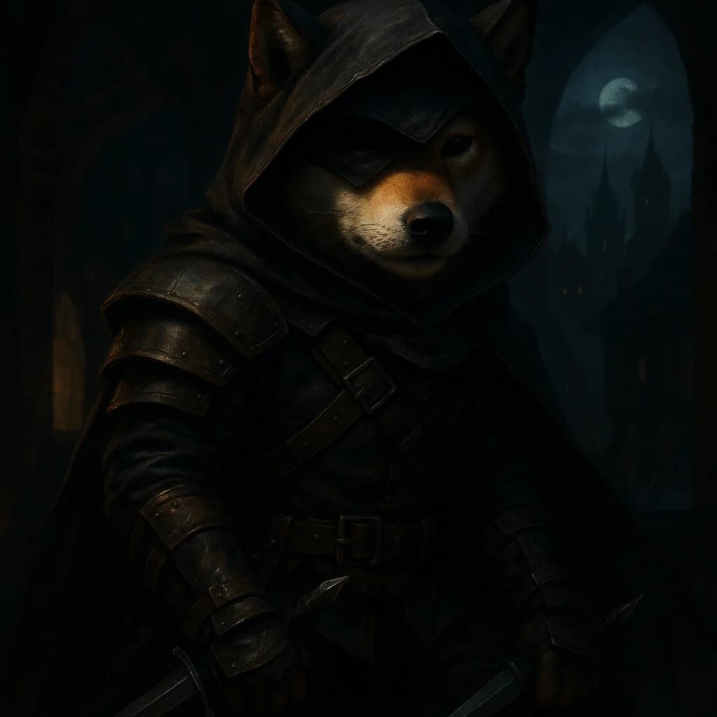 Pet Fantasy RPG pet portrait example 3