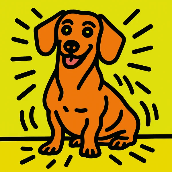 Pet Pop Art pet portrait example 3